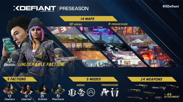 XDefiant Pre Season Roadmap