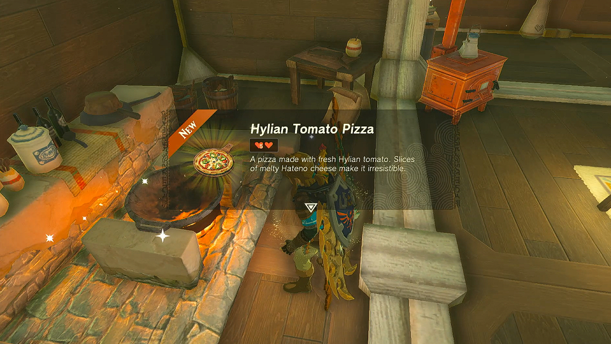 How To Make Hylian Tomato Pizza in Zelda: Tears of the Kingdom
