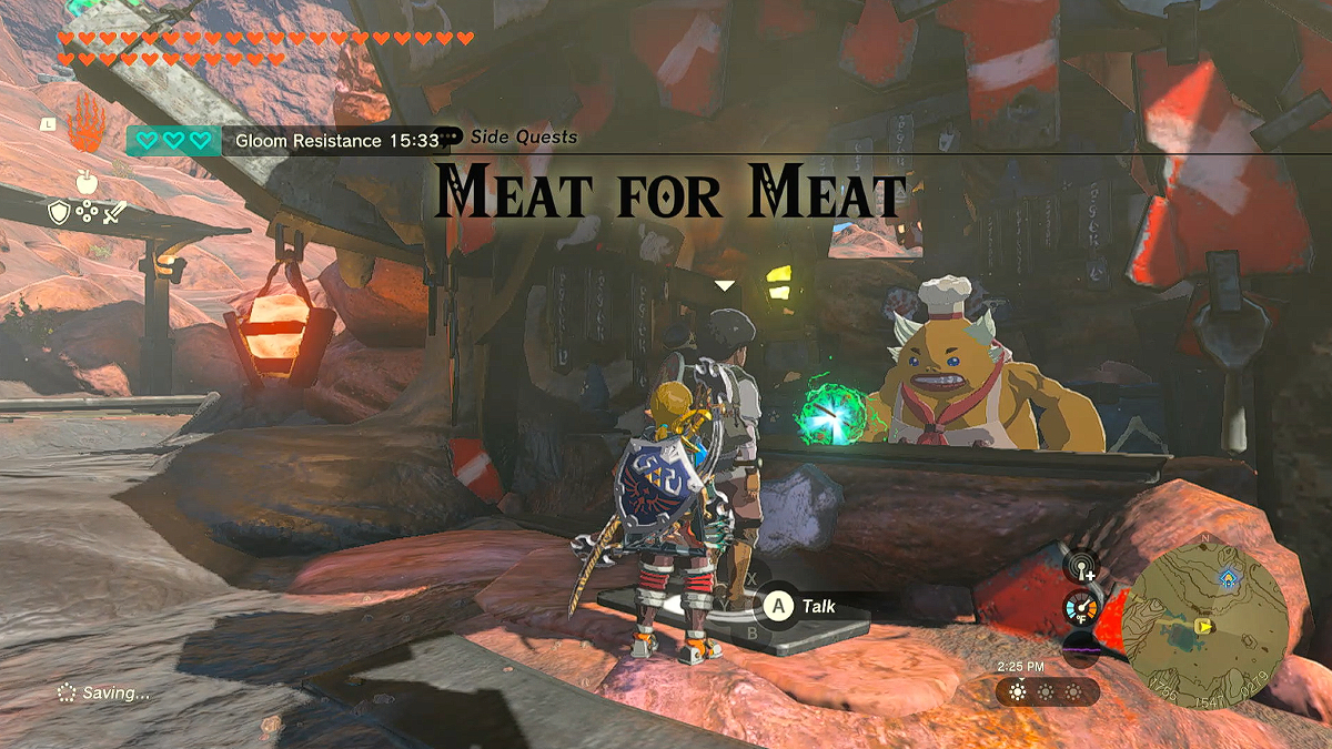 How to Complete Meat for Meat Quest in Zelda Tears of the Kingdom