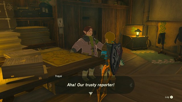 Traysi in Zelda TOTK.
