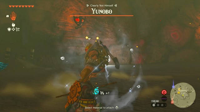 Yunobo Boss Fight in Zelda TOTK.