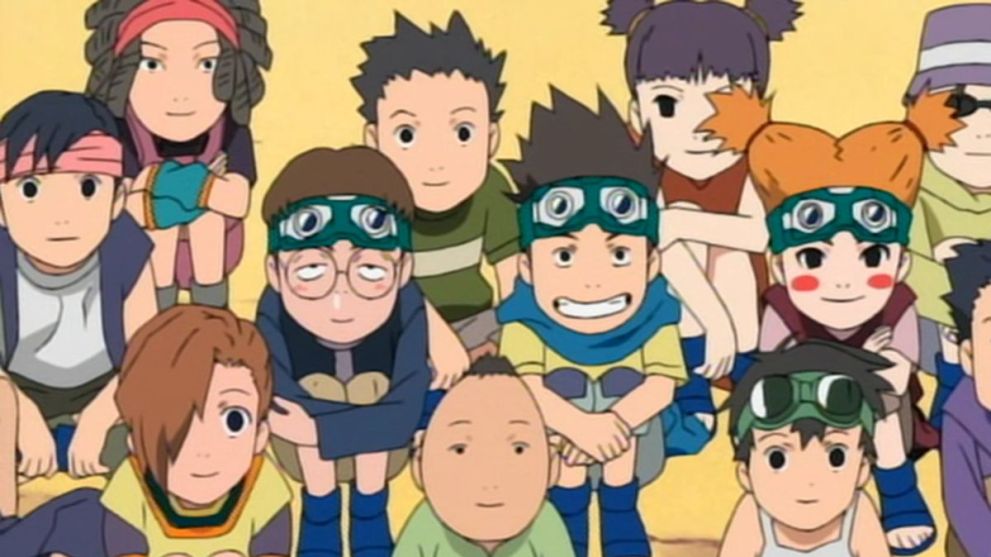 Academy children in Naruto