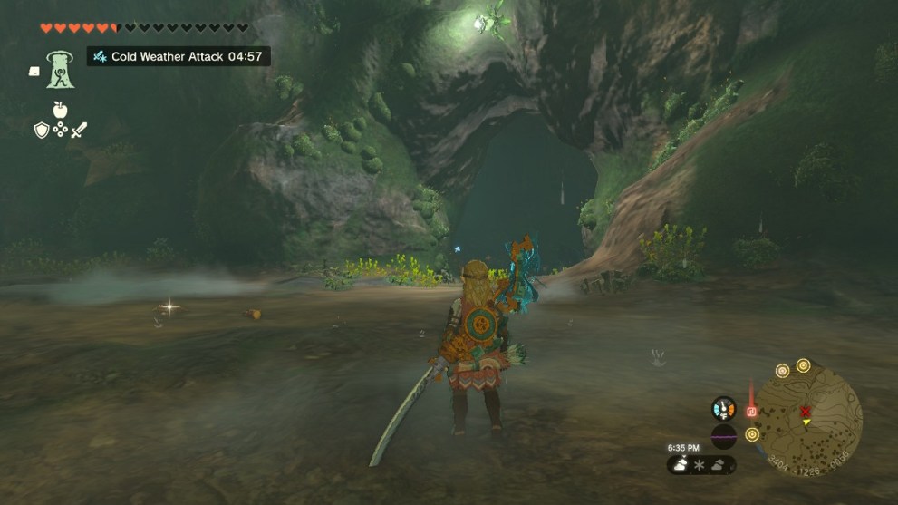 bubbulfrog location in lanayru road east cave