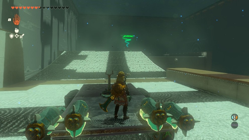 clear the gap with rockets to reach mogisari shrine