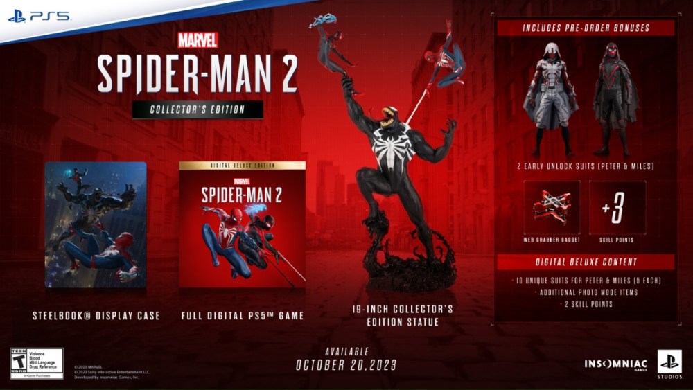 Marvel's Spider-Man 2 collector's edition