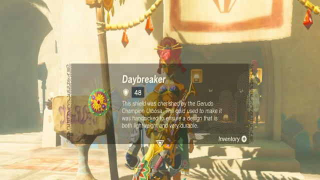 Zelda Tears of the Kingdom how to find the Daybreaker Shield
