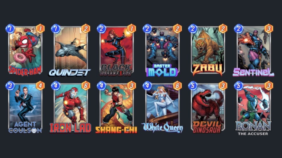 Spider-Ham deck in Marvel Snap