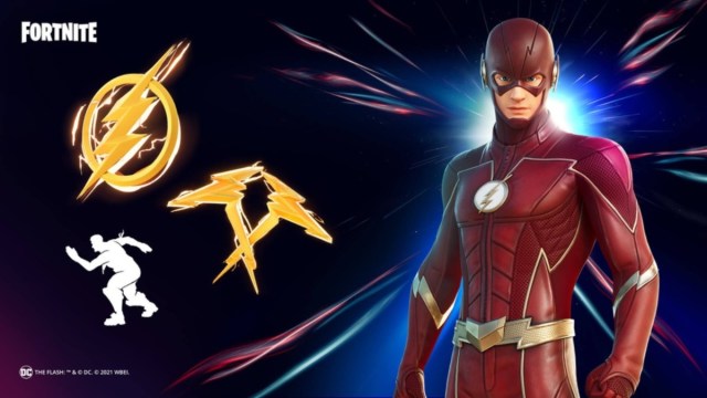 The Flash's Set in Fortnite