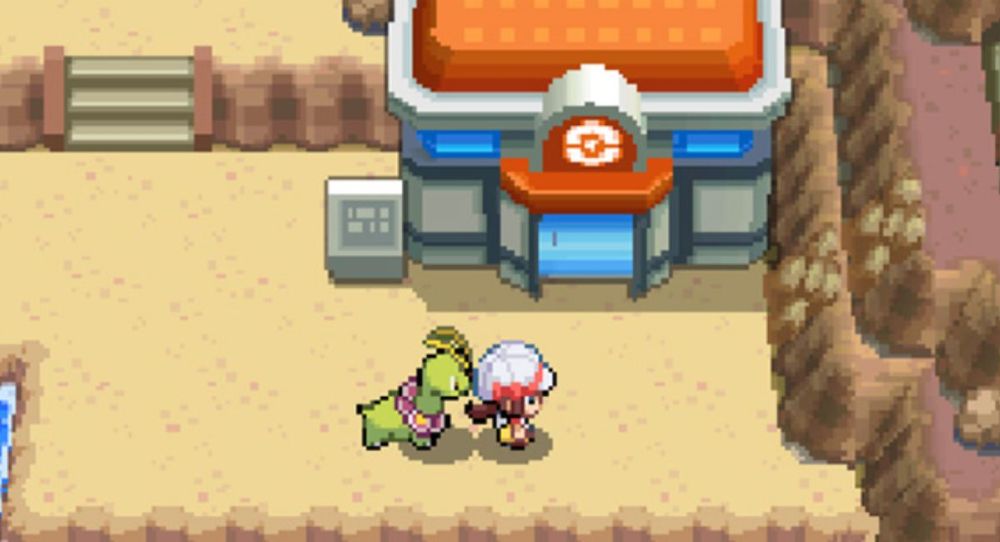 Follow mechanic in Pokemon HeartGold and SoulSilver