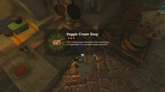 How to Make Veggie Cream Soup in Zelda: Tears of the Kingdom
