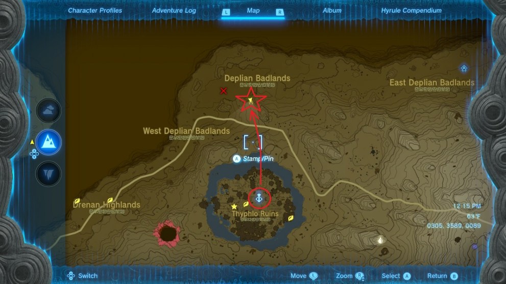 how to reach minetak shrine