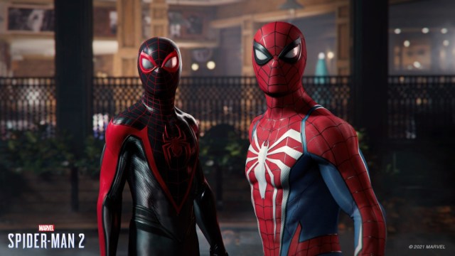 Both Peter Parker and Miles Morales are playable in Marvel's Spider-Man 2