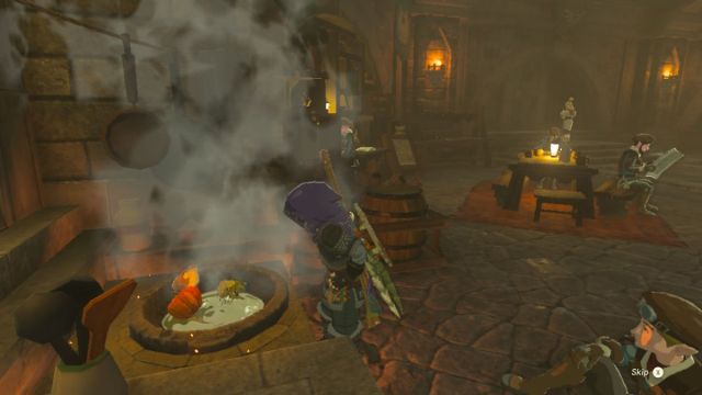 How to make Vegetable Risotto in Zelda: Tears of the Kingdom