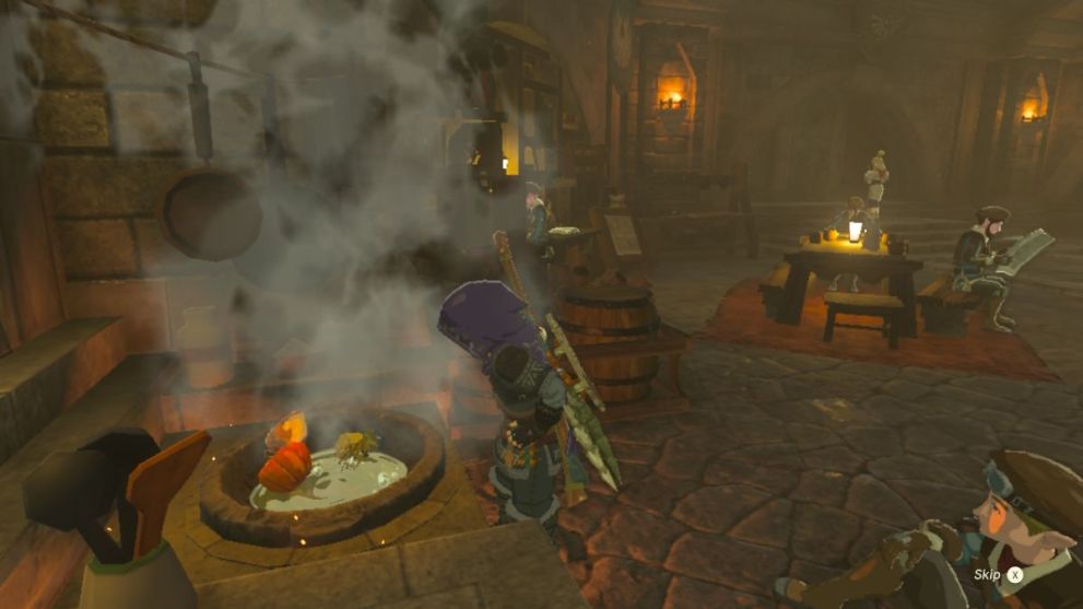 How to make Vegetable Risotto in Zelda: Tears of the Kingdom