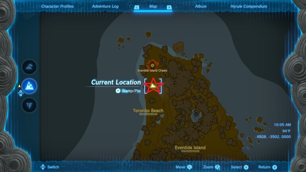 where to find sesami on eventide island
