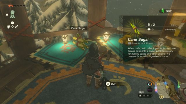 Where to get Cane Sugar in Zelda: Tears of the Kingdom