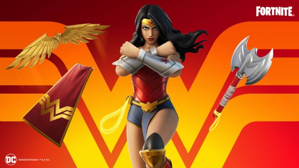 Wonder Woman's Set in Fortnite
