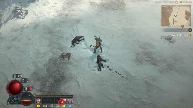 yellow numbers next to skills in Diablo 4
