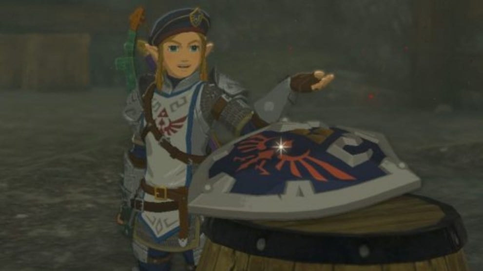 Zelda Tears of the Kingdom how to find the Hylian Shield