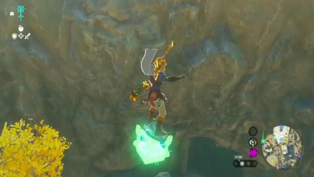 Zelda Tears of the Kingdom how to make a spring shield