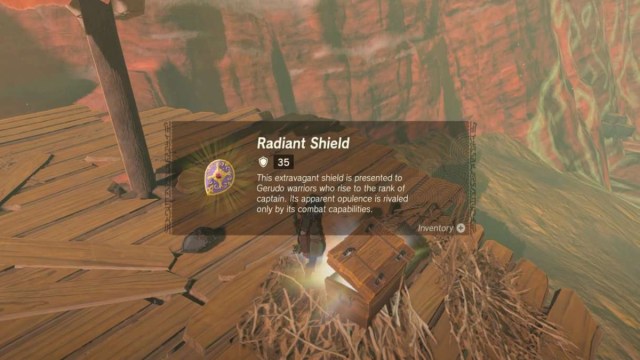 Zelda Tears of the Kingdom how to get the Radiant Shield