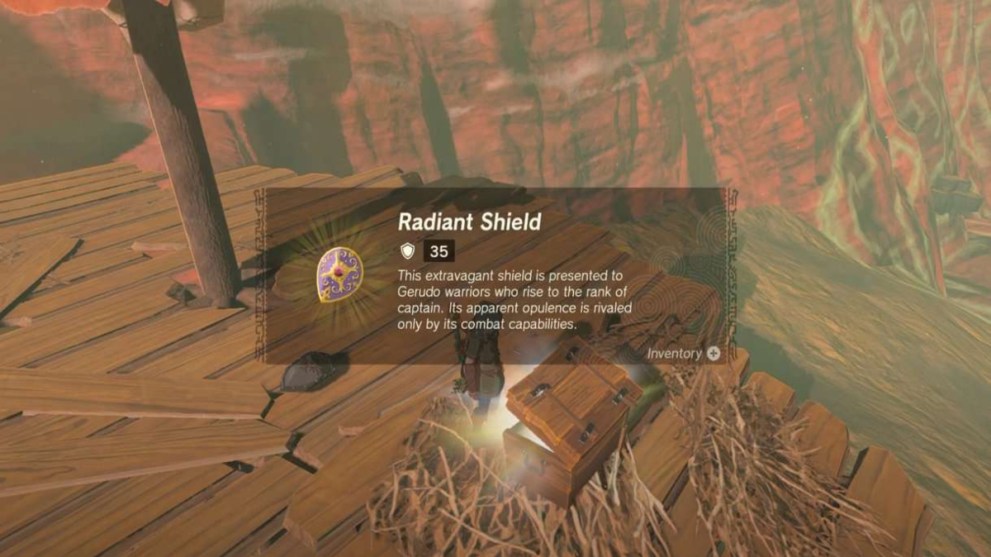 Zelda Tears of the Kingdom how to get the Radiant Shield