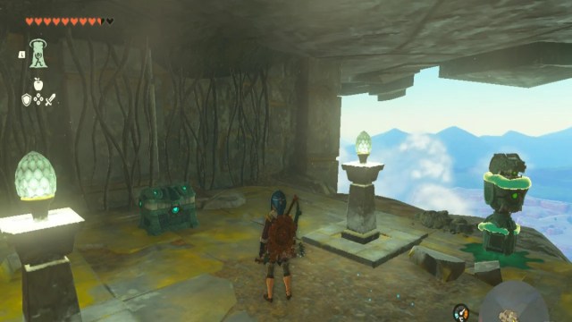Zelda Tears of the Kingdom how to find the chest at the East Gerudo Sky Archipelago