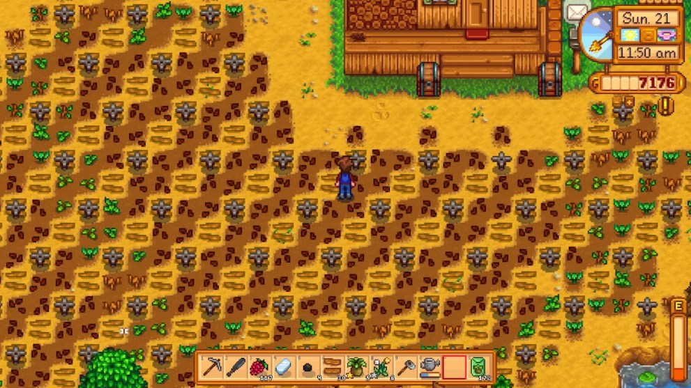 stardew valley basic sprinkler layout thelovelamp reddit