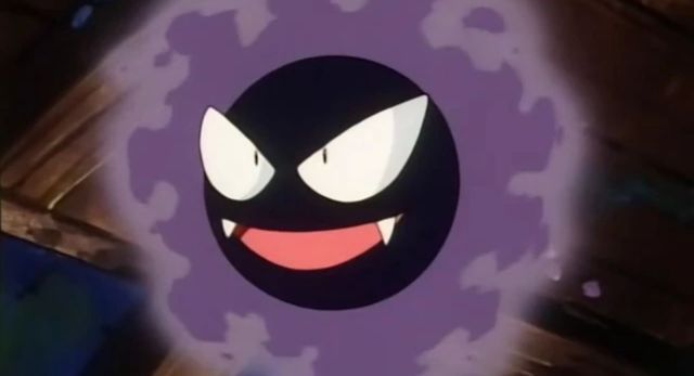 Gastly from the Pokemon anime