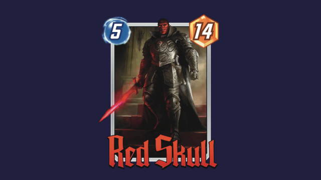 Red Skull Ultimate variant in Marvel Snap