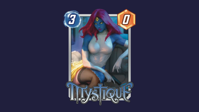 Mystique Ultimate variant in Marvel Snap