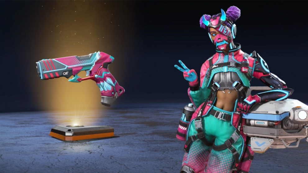 Lifeline Legendary Skin in Apex Legends Neon Network