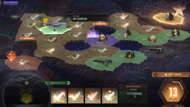 MX Guardian Unlock Challenges on Warzone Season 4 Battle Pass