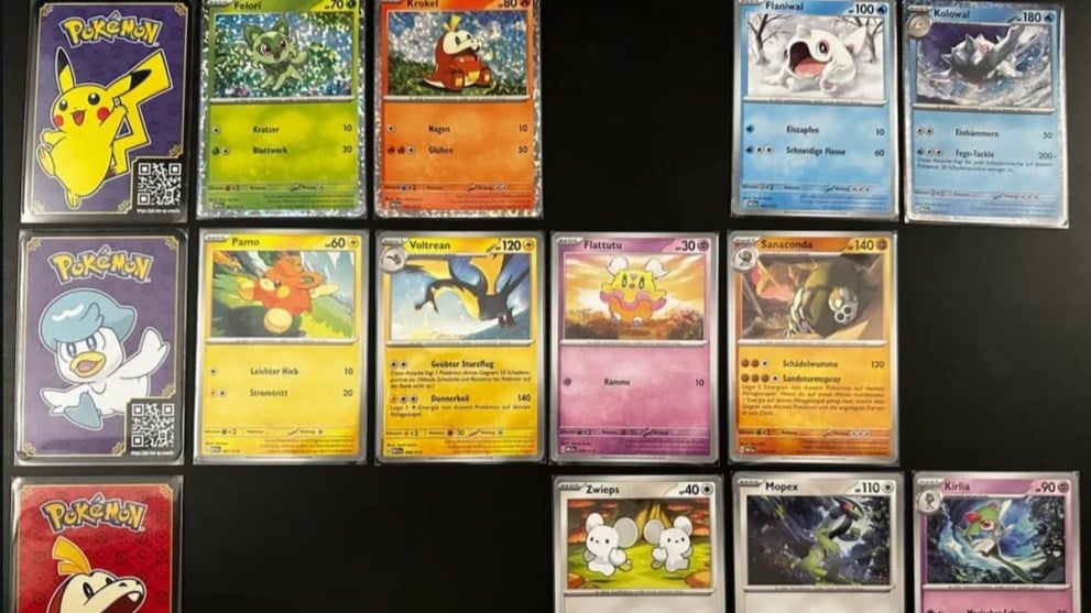 Pokemon 2023 Happy Meal Cards