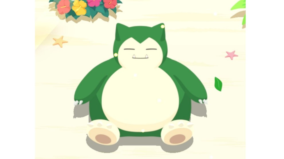 Green Snorlax in Pokemon Sleep