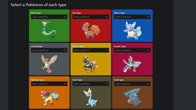 Centro Pokémon on X: Our favorite Pokémon of each type image