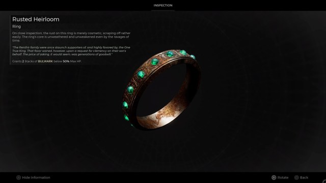 Rusted Heirloom Ring