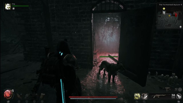 Shining Web in Tormented Asylum in Remnant 2.