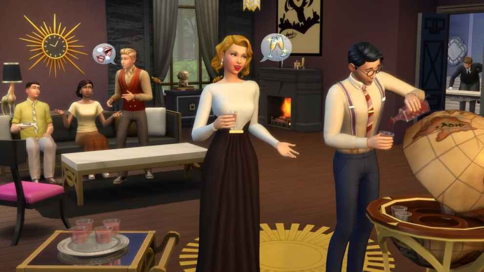 The Sims 4 Vintage Glamour Stuff