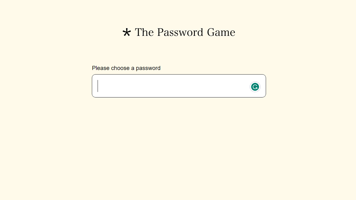 How to Beat Rule 18 in the Password Game - Twinfinite