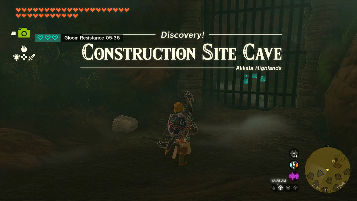How to Enter Construction Site Cave In Zelda: Tears of the Kingdom