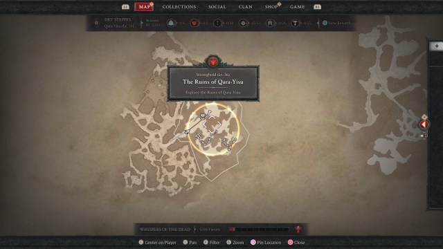 complete the ruins of quara-yisu stronghold