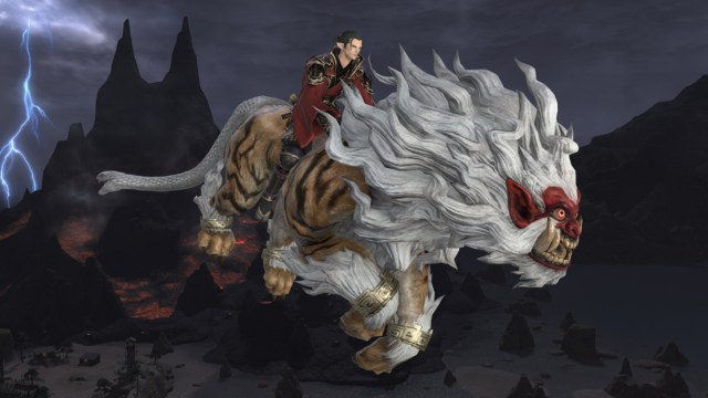 Final Fantasy 14 addition of new mounts