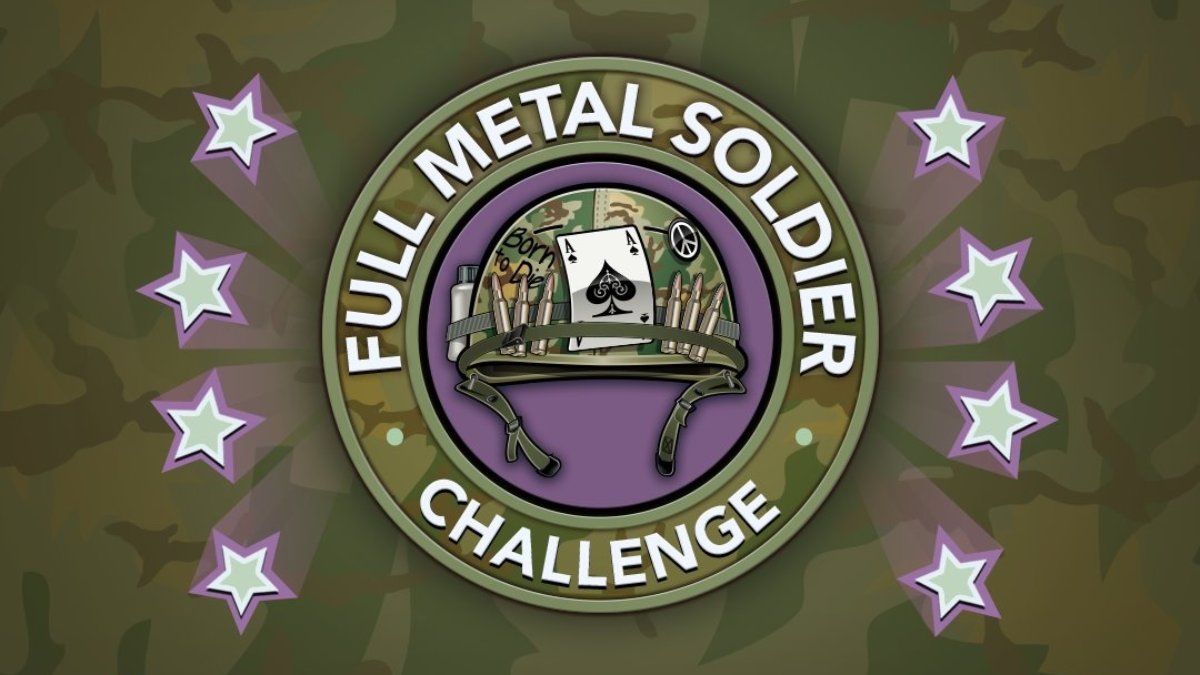 how to complete full metal soldier bitlife challenge