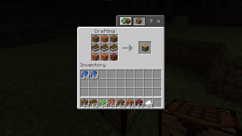 how to make a bookshelf in minecraft