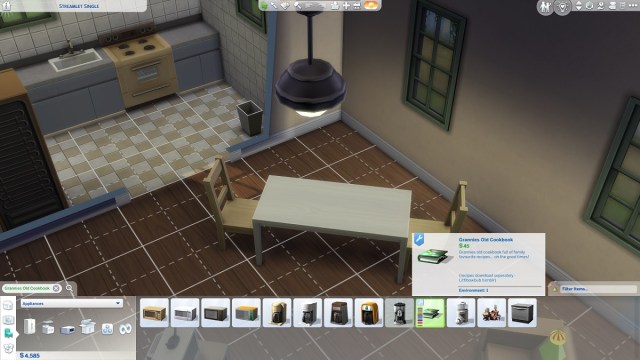 how to use grannies cookbook mod in sims 4