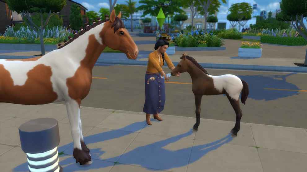 Raising a Foal in The Sims 4