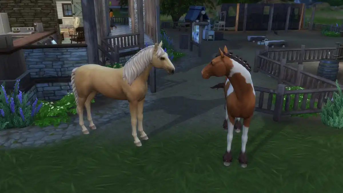 Horses in The Sims 4