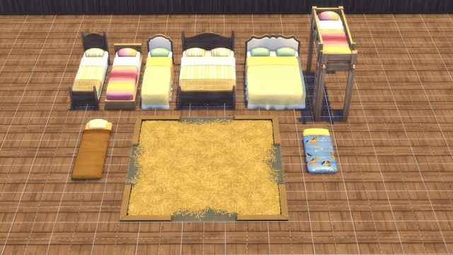 Sims 4 Horse Ranch Comfort Items