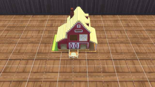 Country Classic Barn Dollhouse in The Sims 4 Horse Ranch
